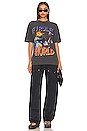 view 4 of 4 Nas If Ruled The World T-Shirt in Washed Black