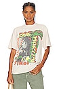 view 1 of 4 Bob Marley Sun is Shining T-Shirt in Washed White