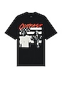 view 1 of 4 Six Three Seven Outkast T-Shirt in Black