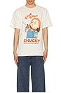 view 3 of 4 Chucky Good Guys Tee in Sand