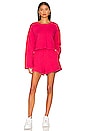 view 4 of 4 The Sweat Short in Pink