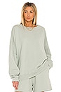 view 1 of 4 The Oversized Crewneck in Sage
