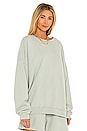 view 2 of 4 The Oversized Crewneck in Sage