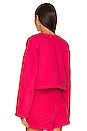 view 3 of 4 The Cropped Crewneck in Pink
