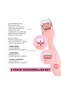 view 5 of 5 Face + Body Microroller Set in 