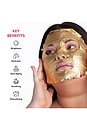 view 8 of 8 MÁSCARA FACIAL DE ALUMÍNIO 24K GOLD FOIL FACE MASK in 