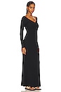view 2 of 3 Nadien Surplice Dress in Black