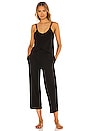 view 1 of 3 Calista Double Strap Cami and Crop Pant Set in Black