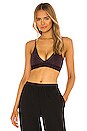 view 1 of 4 Hadlee Triangle Bra in Raisin
