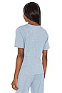 view 3 of 4 Carine Tee in Catalina Heather
