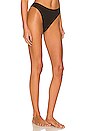 view 2 of 4 Galen High Leg Brief in Black