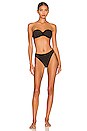 view 4 of 4 Galen High Leg Brief in Black