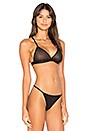 view 2 of 4 Uri Triangle Bra in Black