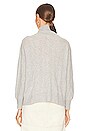 view 3 of 4 Poppy Half Zip Sweater in Light Heather Grey