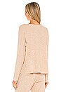 view 3 of 4 Noomi Pullover in Fawn Heather