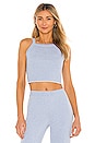 view 1 of 4 Mariya Crop Top in Catalina Heather