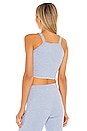 view 3 of 4 Mariya Crop Top in Catalina Heather