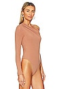 view 3 of 5 Astraea Organic Bodysuit in Rosewood
