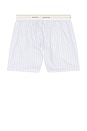 view 2 of 2 Logo Band Boxer in Platinum Double Stripe
