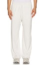 view 1 of 5 Jersey Lounge Straight Pant in Chalk Heather