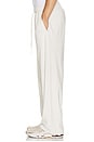 view 2 of 5 Jersey Lounge Straight Pant in Chalk Heather