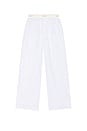 view 5 of 6 Logo Band Sleep Pant in Platinum Double Stripe