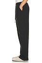 view 2 of 6 Waffle Straight Leg Pant in Onyx