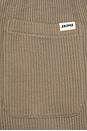 view 7 of 6 Waffle Straight Leg Pant in Mink