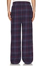 view 3 of 6 PANTALON DE PYJAMA in Damson Laser Plaid