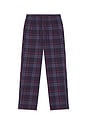 view 5 of 6 PANTALON DE PYJAMA in Damson Laser Plaid