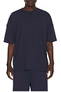 view 1 of 4 Jersey Lounge Relaxed T-Shirt in Navy
