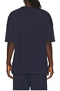 view 2 of 4 Jersey Lounge Relaxed T-Shirt in Navy