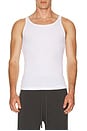 view 2 of 5 Cotton Rib Tank 3-Pack in Chalk