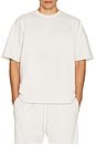 view 1 of 4 Jersey Lounge Relaxed T-Shirt in Chalk Heather