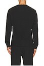 view 2 of 5 Branded Classic Waffle Crewneck T-shirt in Onyx