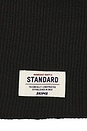 view 6 of 5 Branded Classic Waffle Crewneck T-shirt in Onyx