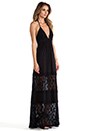 view 2 of 4 ROBE DOS-NU SHAKIRA in Black