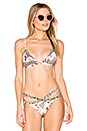 view 1 of 4 Nirvana Paneled Bikini Top in Floral Combo
