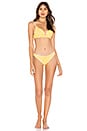 view 4 of 4 Basic Bikini Bottom in Marigold