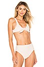 view 1 of 4 HAUT DE MAILLOT DE BAIN LILA in Bone