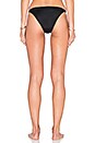view 3 of 4 Siren Mesh Bikini Bottom in Noir