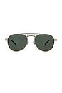 view 1 of 3 Aviator Sunglasses in Silver