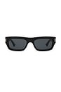 view 1 of 3 Rectangular Sunglasses in Black