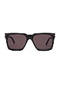 view 1 of 3 Rectangular Sunglasses in Black