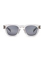 view 1 of 3 SL 746 Sunglasses in Beige & Silver