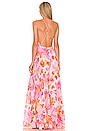 view 3 of 3 Juliana Jumpsuit in Pink & Orange