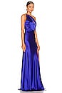 view 2 of 3 Heidi Gown in Cobalt