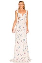 view 1 of 4 Amelia Gown in Blush Multi