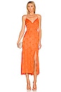 view 1 of 3 Francessca Dress in Orange