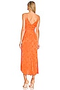 view 3 of 3 Francessca Dress in Orange